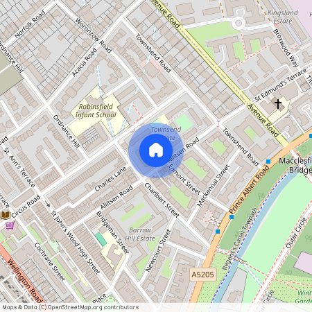 Calderon House, Townshend Estate, Allitsen Road, St. John's Wood, NW8 6JR