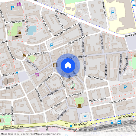 Ystad, Skåne, Apgränd 2B