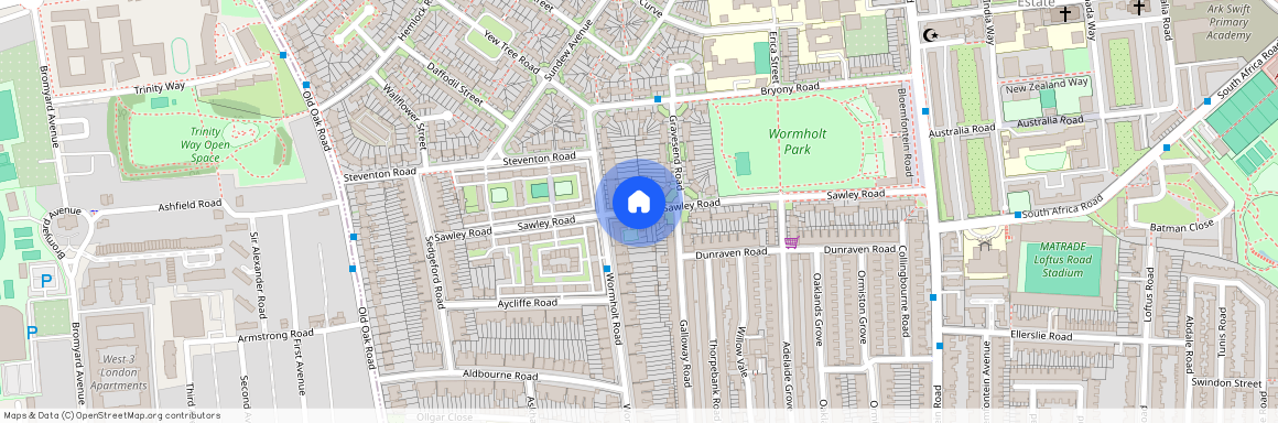 Sawley Road, London, W12