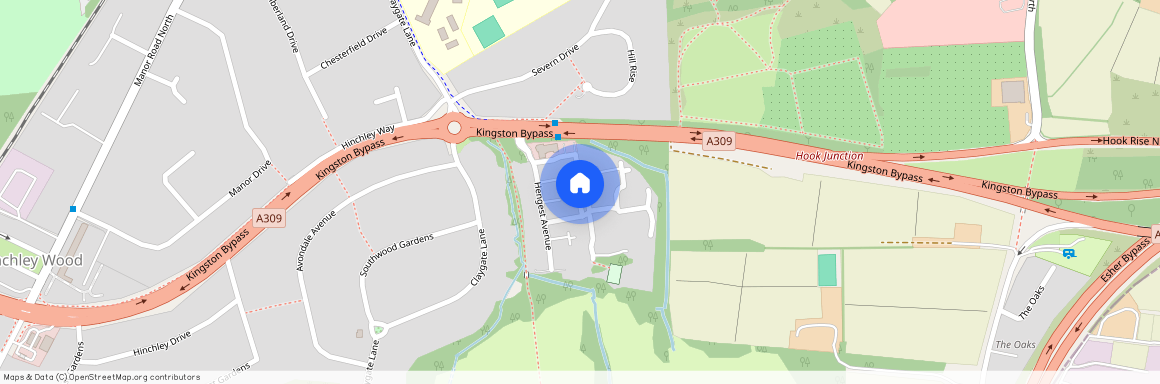 Poplar Road, Hinchley Wood KT10