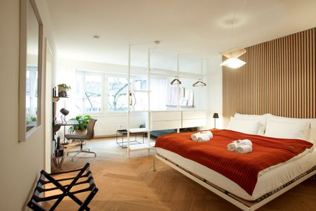 Stilvolle möblierte 1.5-Zimmer-Wohnung in Kleinbasel – ruhig zum Hof, all-inclusive, ab 6 Monaten - Foto 5
