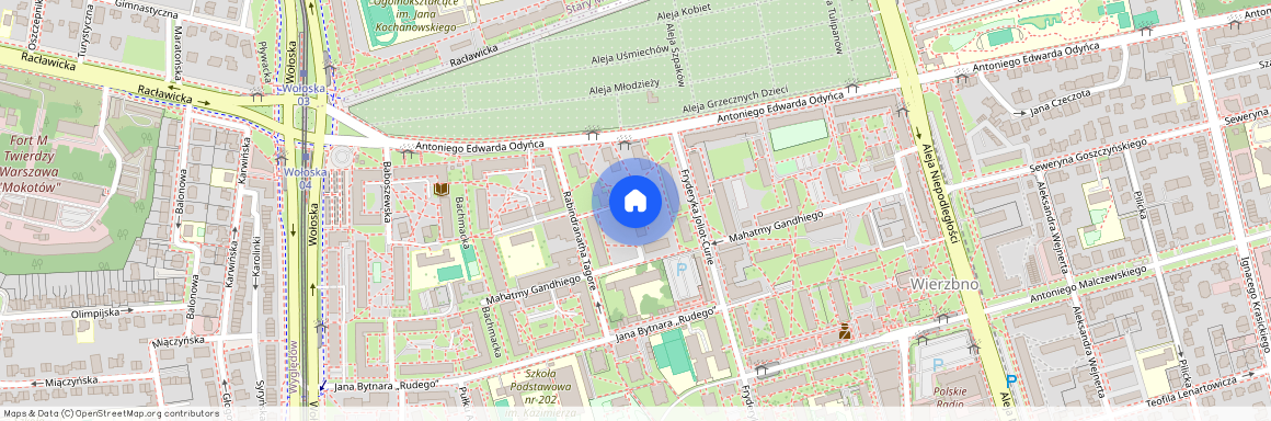 Warszawa Mokotów, Fryderyka Joliot-Curie