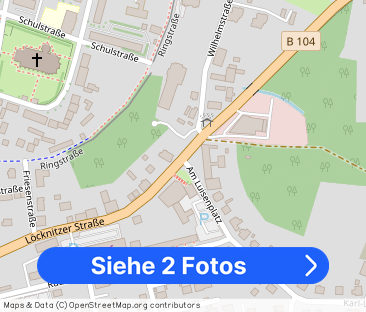 3 Raum Maisonettewohnung, im Innenstadtbereich von Pasewalk zu verm... - Foto 1