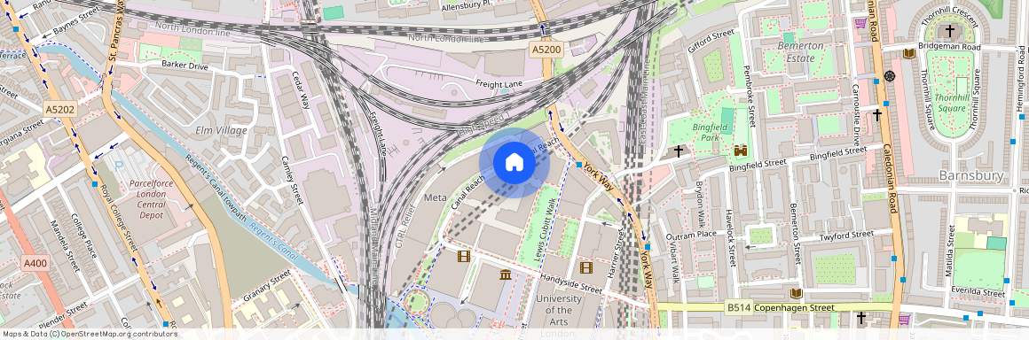 Canal Reach, London, N1C