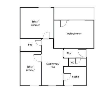 Frisch saniert mit großem Balkon! Familienfreundliche 3-Zimmer-Wohnung - Photo 1
