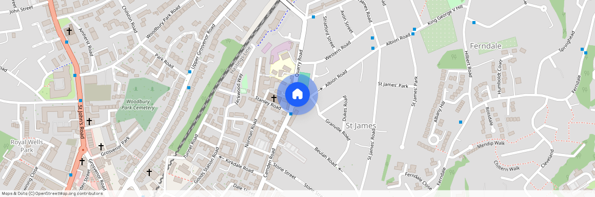 2 Bedroom Terraced House with Gardem, Quarry Road, Tunbridge Wells