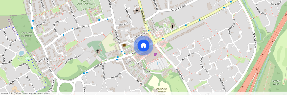 Uttoxeter Road, Mickleover, DE3