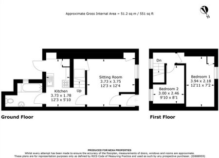 2 bedroom terraced house to rent - Photo 4