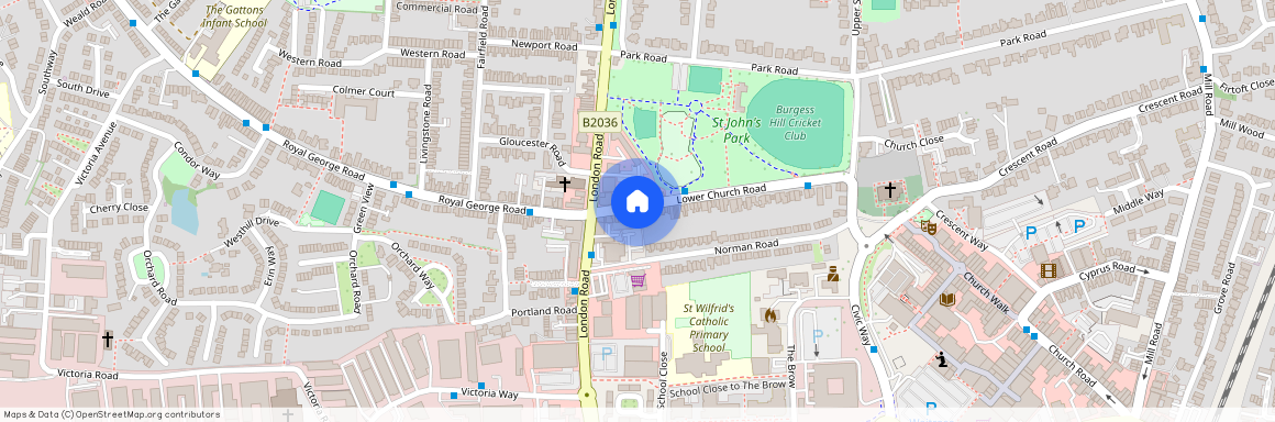 Lower Church Road, Burgess Hill, West Sussex, RH15