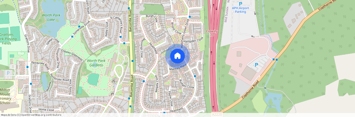 Matthey Place Pound Hill Crawley West Sussex RH10 3XA