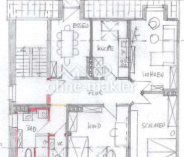 Neubau-Dachgeschoss im schönen Altbau: 4-Zimmer mit Balkon - Photo 2