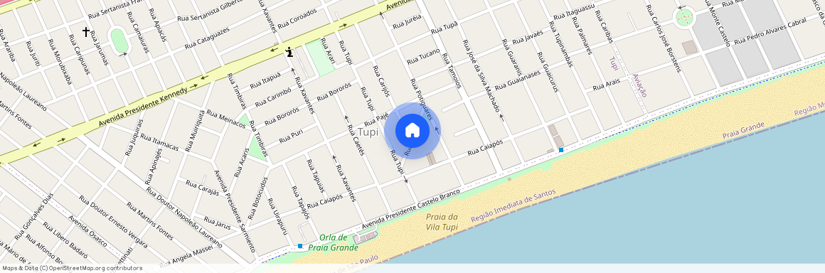 Rua Guajaras, Vila Tupi, Praia Grande