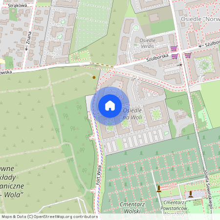 ul. Fort Wola, Ulrychów, Wola, Warszawa, mazowieckie