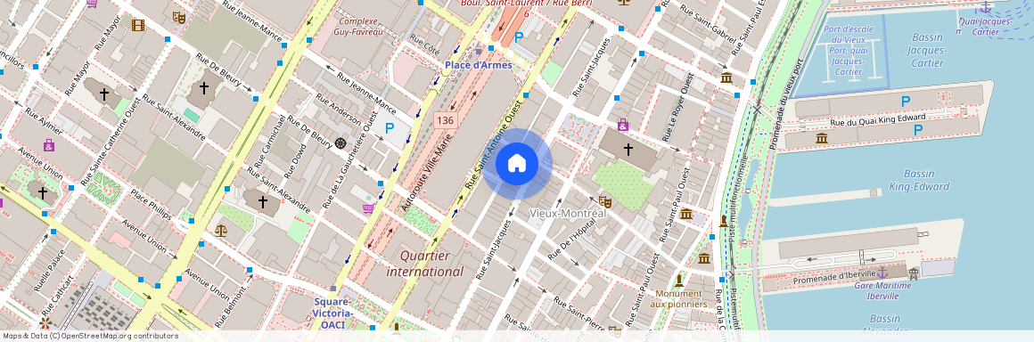 221 Rue St-Jacques, app. 101, Montréal (Ville-Marie), H2Y1M6