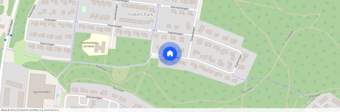 Trumpetstigen, Gällivare