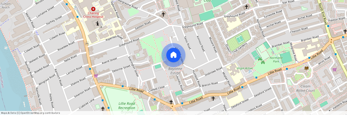 Abbey Gardens, Hammersmith, London, W6