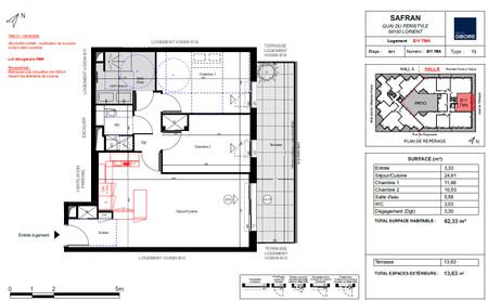 Appartement T3 à louer Lorient - 62 m² - Photo 5
