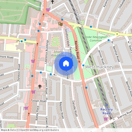 Smalley Close, Hackney, N16