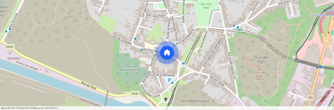 bougnou 36 rue, 6020 Dampremy