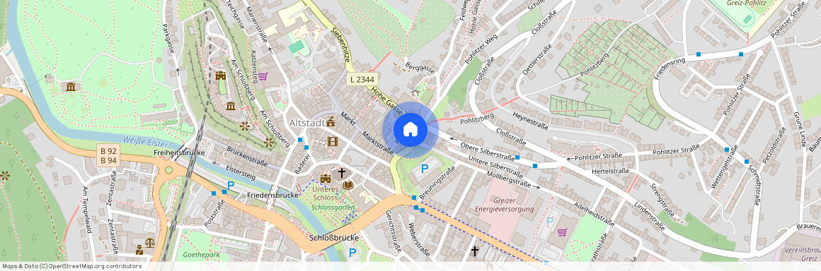 Marstallstr. 5, 07973 Greiz