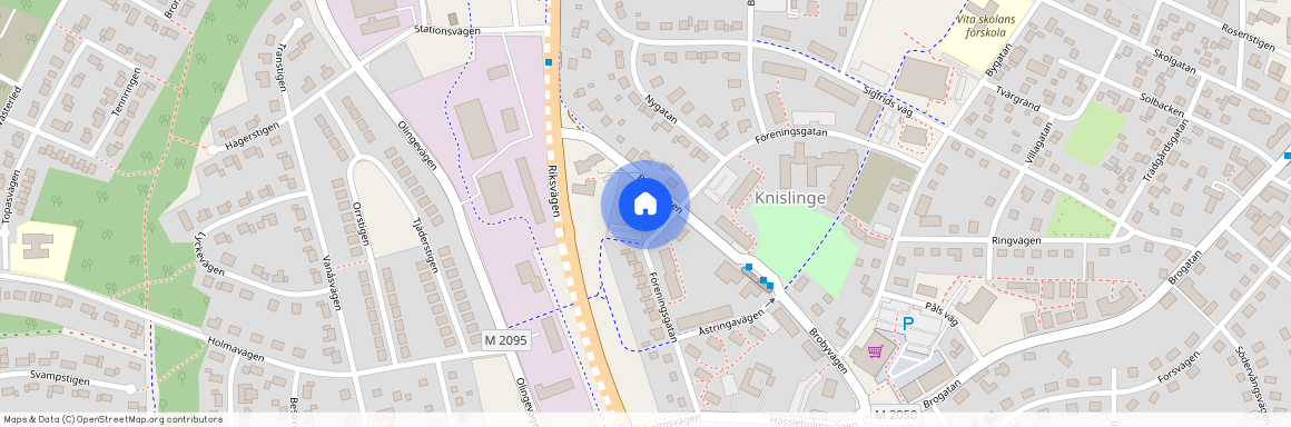 Knislinge, Skåne, Östra Göinge, Föreningsgatan 21C