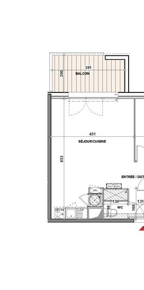 Location Appartement 2 pièces 45m² QUINT FONSEGRIVES 31130 - Photo 2