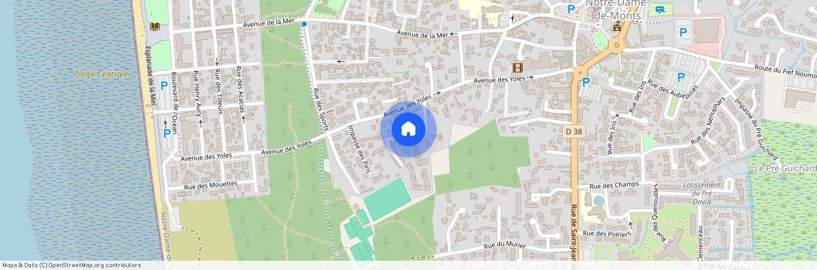 Building Rue de la Parée d'Eau - allo-vende-vacances - 1470098, Rue de la Parée d'Eau, Notre-Dame-De-Monts