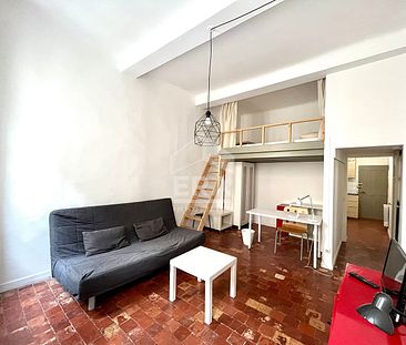 A LOUER - AIX EN PROVENCE - STUDIO MEUBLE AVEC MEZZANINE - 30.60m² - Photo 4