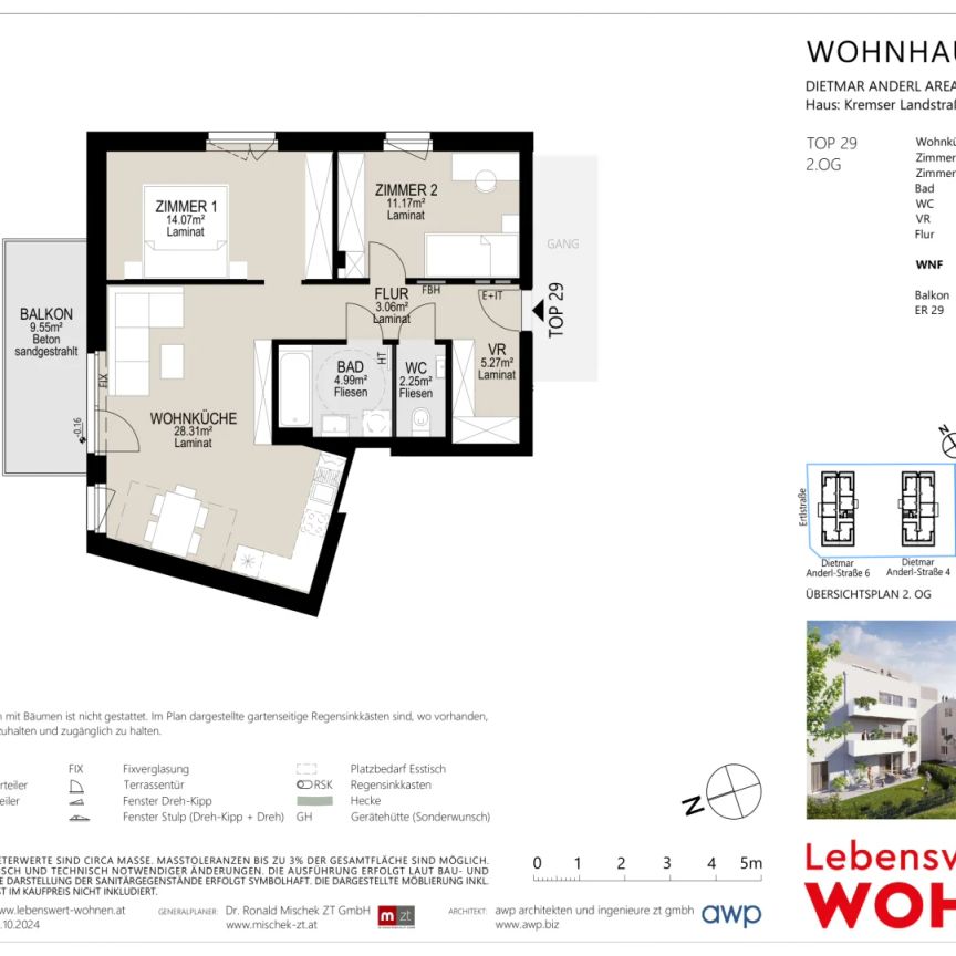 Neubauprojekt Kremser Landstraße - jetzt anmieten! - Photo 2