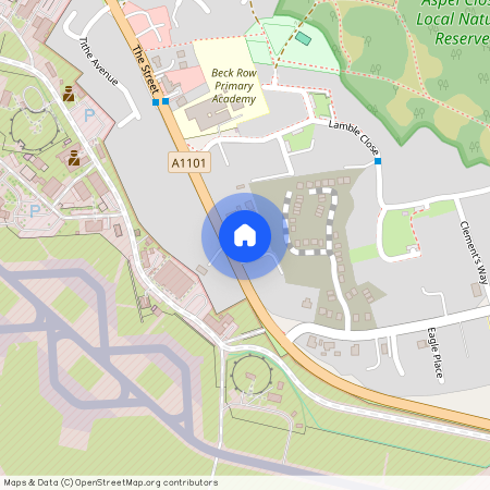 The Street, Beck Row, Bury St. Edmunds, Suffolk, IP28