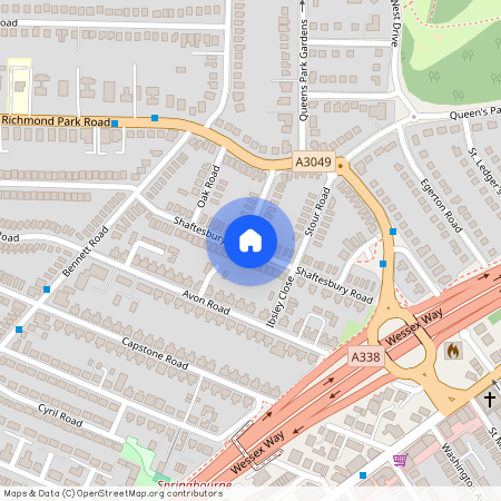 Shaftesbury Road, Charminster, Bournemouth, BH8