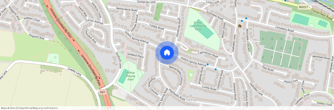 52 Hollins Spring Avenue, S18, Dronfield