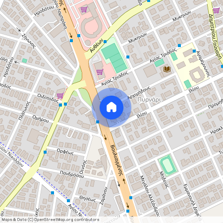 Αρχιμήδους, 2 166 74 Γλυφάδα, Άνω Γλυφάδα (Γλυφάδα)