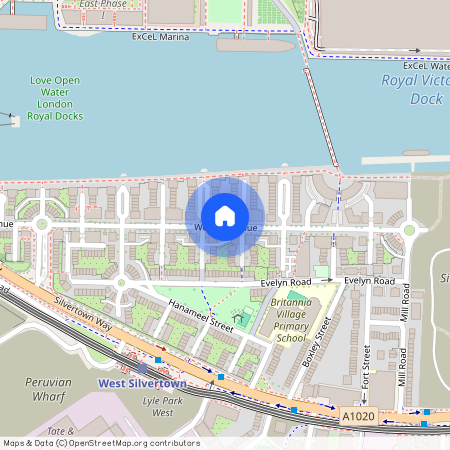 Wesley Avenue, Royal Docks, London, E16