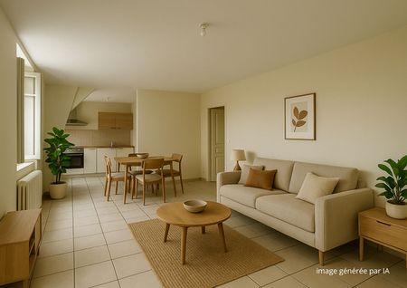 Location appartement 3 pièces, 70.77m², Cognac - Photo 2