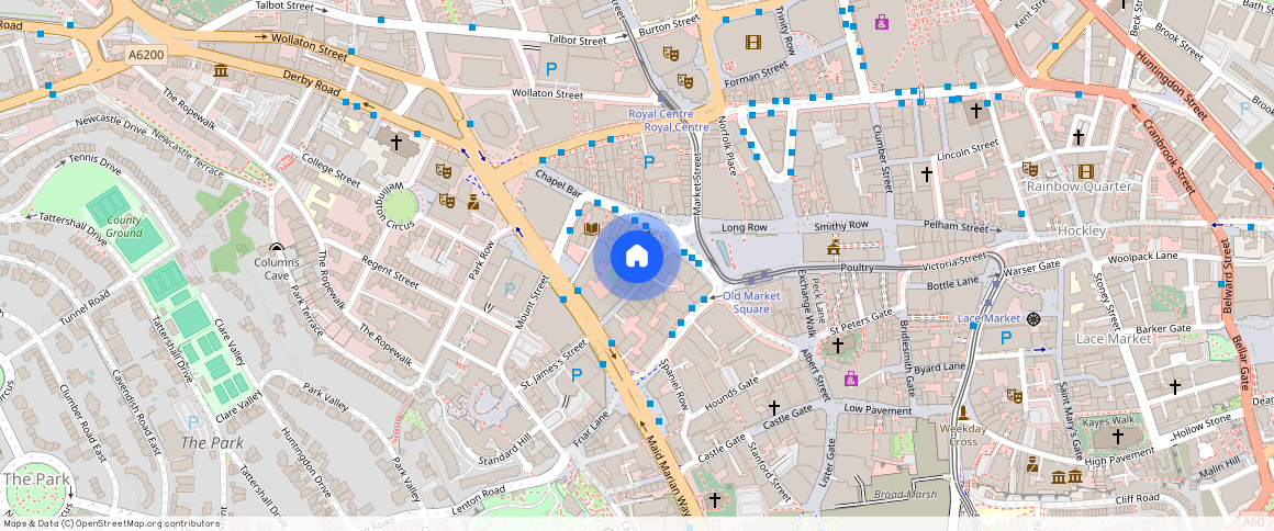 12 Loxley Court, St. James's Street, Nottingham, NG1