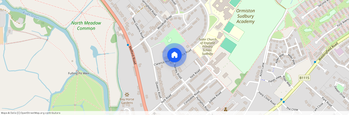 Clarence House, Sudbury, Suffolk, CO10 1NJ