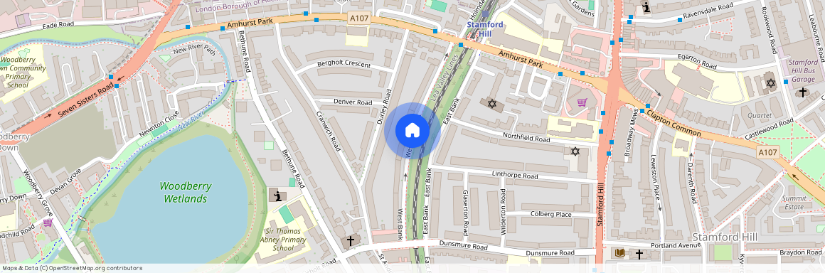 West Bank, London, N16