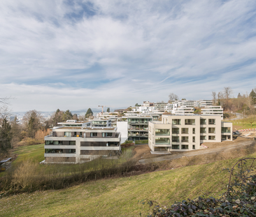 Gartensitzplatz mit Sicht auf den Kinderspielplatz - Foto 5