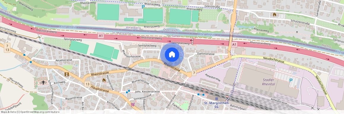 9430, St. Margrethen SG, Fährenstrasse, 7a