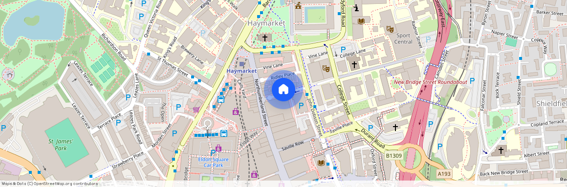 Northumberland Road, Newcastle Upon Tyne NE1