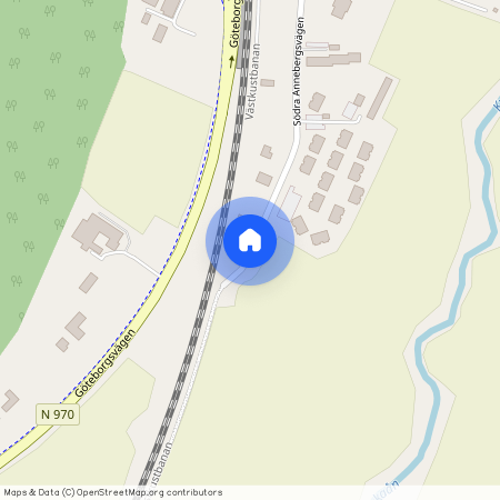 Södra Annebergsvägen, Kungsbacka