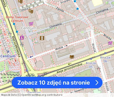 BEZPOŚREDNIO 2 pokoje umeblowane, SAMO CENTRUM, nowoczesne,przy metrze - Zdjęcie 1