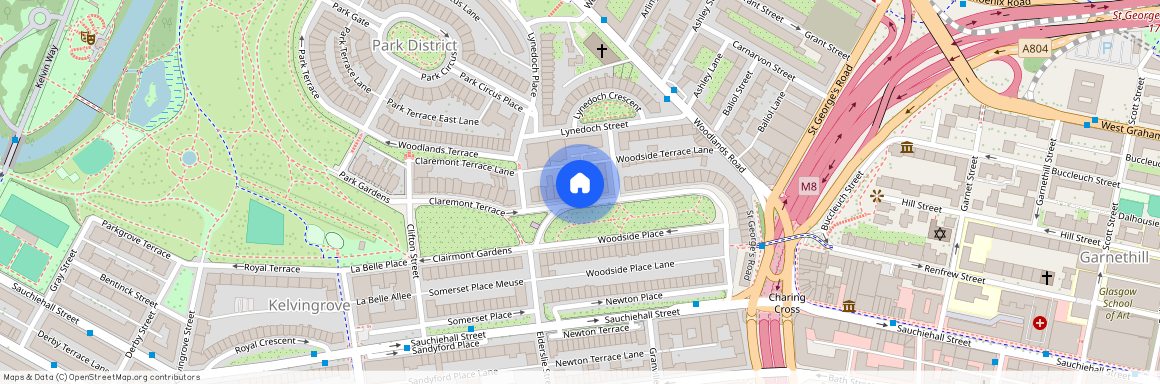 14, Woodside Terrace, G3 7XH