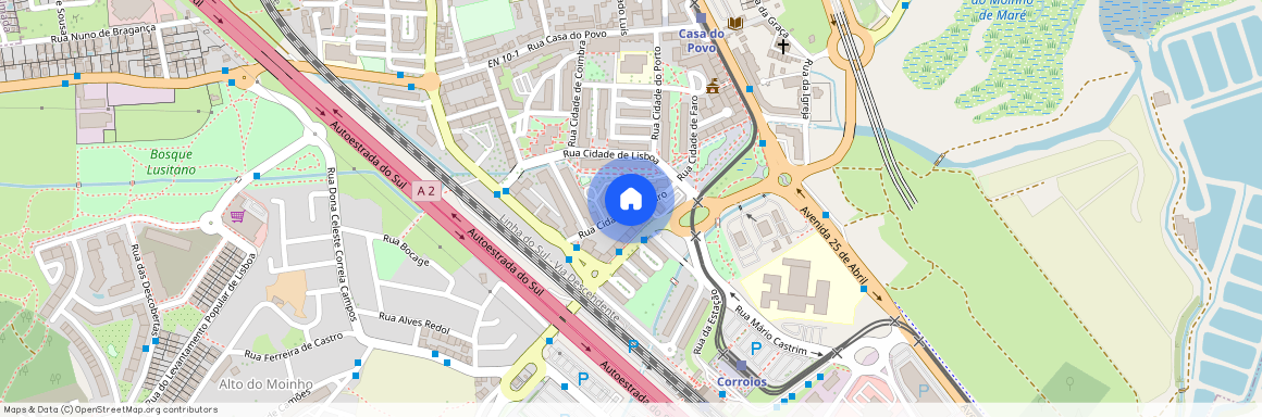 Rua Cidade de Aveiro, Corroios, Setúbal Municipality 2855-142