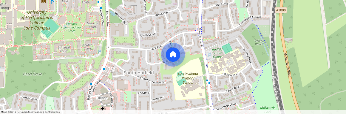 Eagle Way, Hatfield AL10