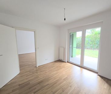 Zentrale, geförderte 2 Zimmer Wohnung mit Eigengarten - Lazarettgür... - Photo 2