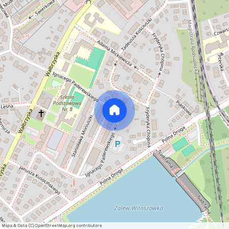 ul. Ignacego Paderewskiego, Świdnica, świdnicki, dolnośląskie