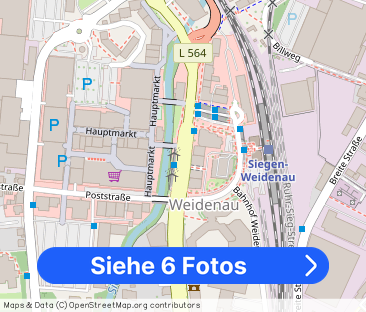 Helle Dachgeschosswohnung mit Südwestbalkon in Siegen-Weidenau - Foto 1