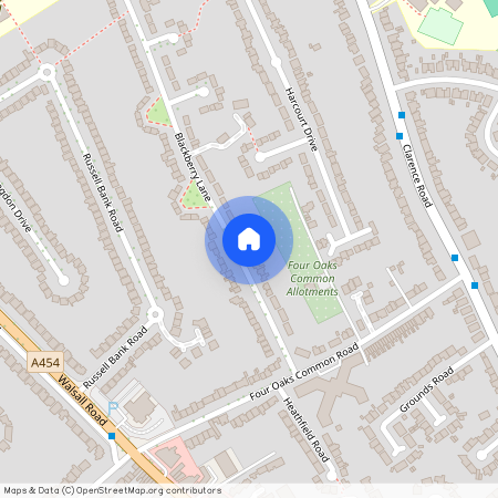 Blackberry Lane, Sutton Coldfield B74